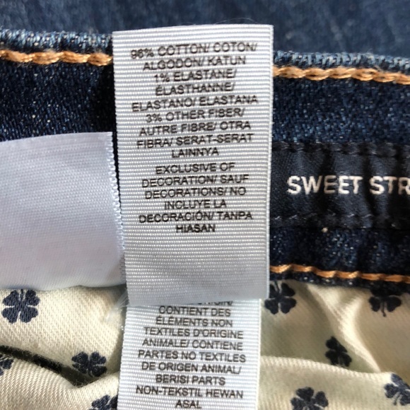 Lucky Brand Mid Rise Sweet Straight Jeans Size 10 - Picture 9 of 14